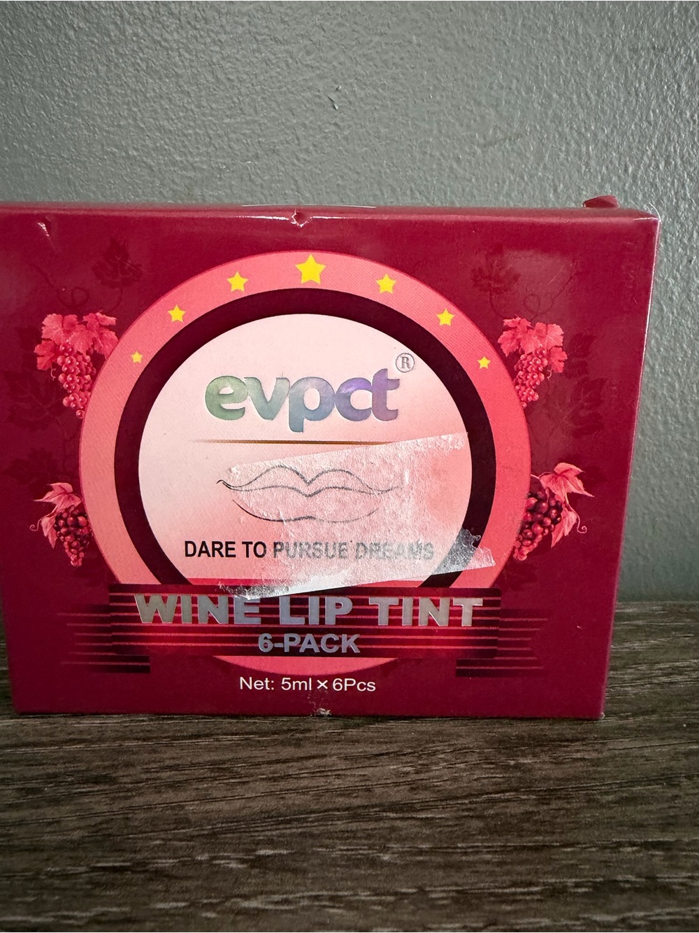 Wine Lip Tint 6-Pack